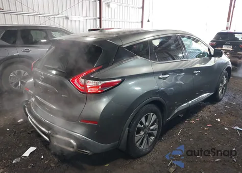 2015 Nissan Murano S z USA, uszkodzony, nr VIN 5N1AZ2MH9FN283091